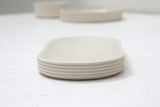 Ceramic white centerpiece set