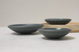 Serving set- Ceramic dishes in nordic blue-gray