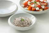 Serving set- Ceramic dishes in nordic light gray