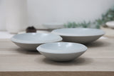 Serving set- Ceramic dishes in nordic light gray