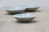 Serving set- Ceramic dishes in nordic light gray