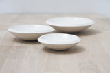 Serving set- Ceramic dishes in off white