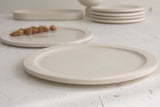 Elli dinnerware- Ceramic large size plate in white